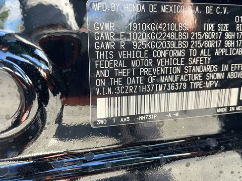 New 2026 Honda HR-V LX image 36