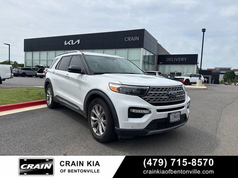 Used 2021 Ford Explorer Limited w/ Equipment Group 301A RWD image 1
