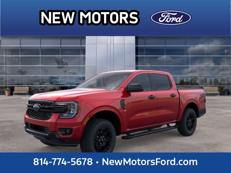 New 2026 Ford Ranger XLT w/ Black Appearance Package AWD/4WD 360° Tour