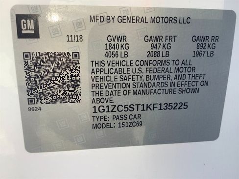 Used 2019 Chevrolet Malibu LS w/ Driver Confidence Package II FWD image 26