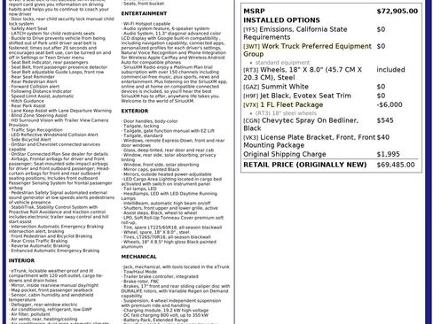 Used 2024 Chevrolet Silverado EV W/T AWD/4WD image 2