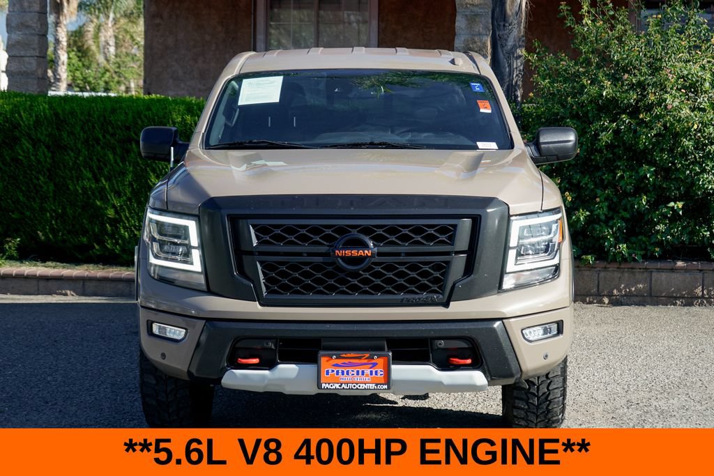 Used 2021 Nissan Titan PRO-4X w/ Pro-4x Utility Package AWD/4WD image 3