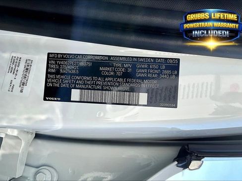 New 2026 Volvo XC90 B6 Ultra w/ Protection Package Premier AWD/4WD image 22