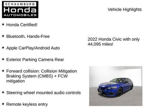 Used 2022 Honda Civic Sport image 7