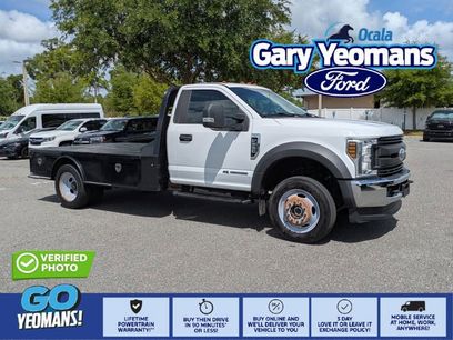 Used 2019 Ford F550 4x4 Regular Cab Super Duty w/ XL Value Package