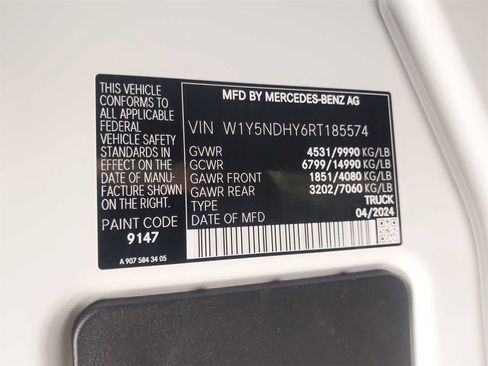 New 2024 Mercedes-Benz Sprinter 3500 image 14