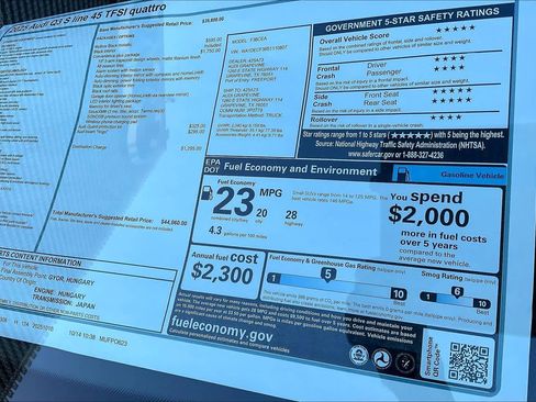 New 2025 Audi Q3 2.0T Premium image 17