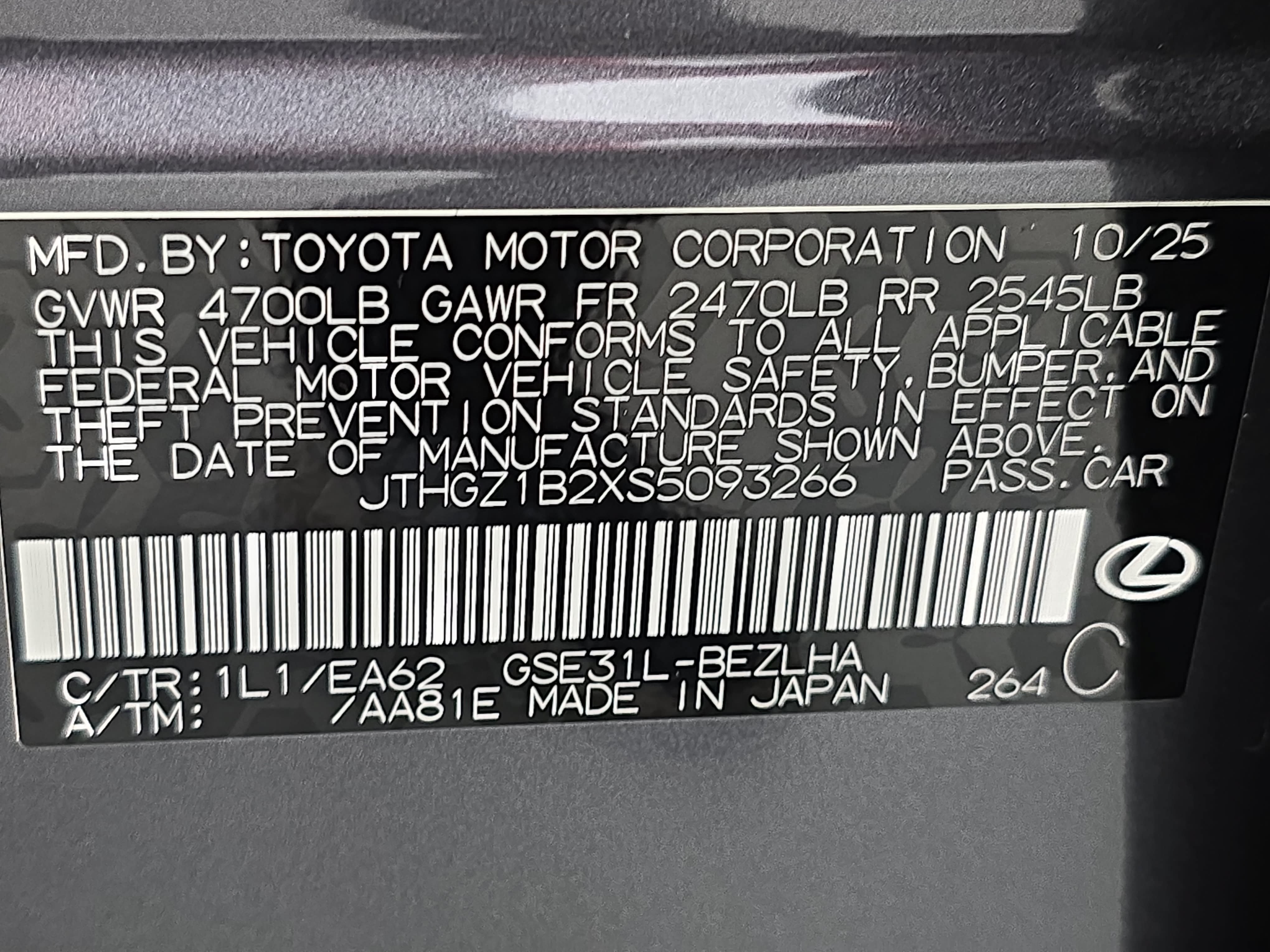 Used 2025 Lexus IS 350 F Sport RWD image 37