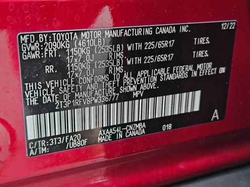 Used 2023 Toyota RAV4 XLE image 38