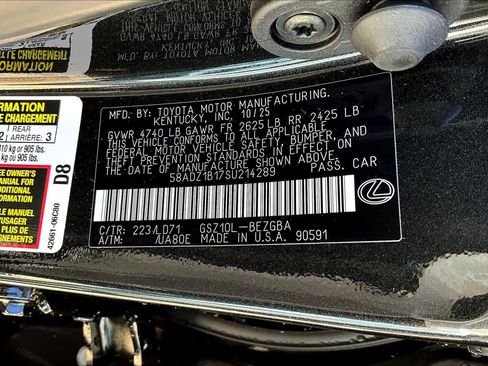 New 2025 Lexus ES 350 w/ Premium Package image 22