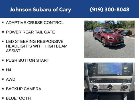 Used 2017 Subaru Outback 2.5i Limited AWD/4WD image 12