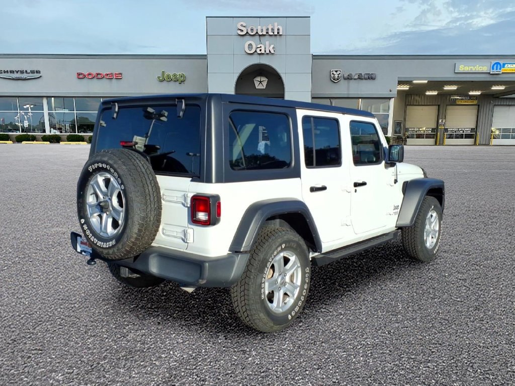 Certified 2020 Jeep Wrangler Unlimited Sport S AWD/4WD image 3