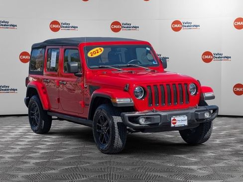 Certified 2023 Jeep Wrangler Unlimited Sport w/ LED Headlamp & Fog Lamp Group AWD/4WD image 3