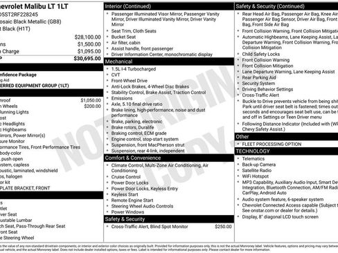 Used 2024 Chevrolet Malibu LT FWD image 13