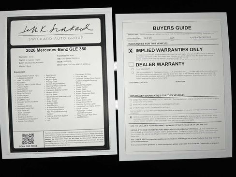 Certified 2026 Mercedes-Benz GLE 350 4MATIC image 49