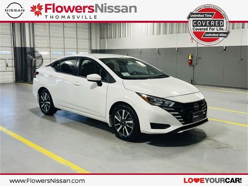 New 2025 Nissan Versa SV w/ Trunk Package image 1