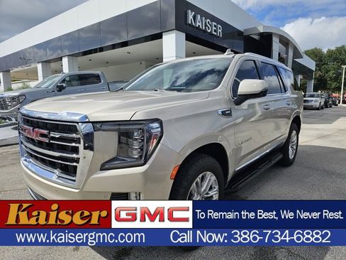 Certified 2022 GMC Yukon SLT w/ SLT Premium Package image 1