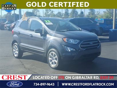 Certified 2022 Ford EcoSport SE