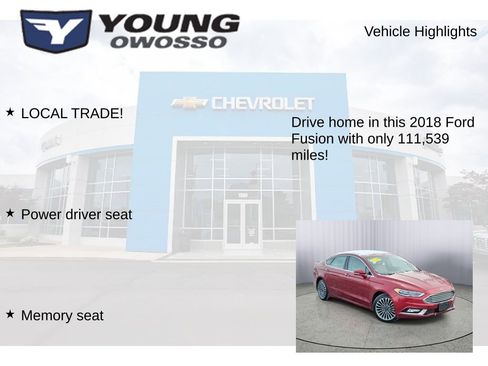 Used 2018 Ford Fusion Titanium image 7