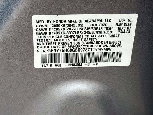 Used 2016 Honda Pilot EX-L image 43