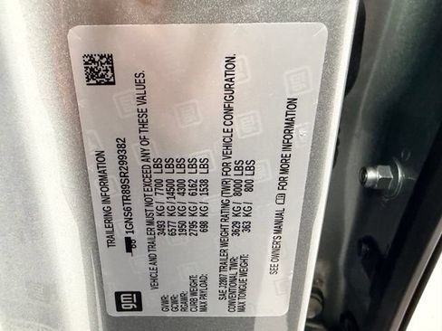 Certified 2025 Chevrolet Tahoe High Country w/ Sun And Tow Package AWD/4WD image 23