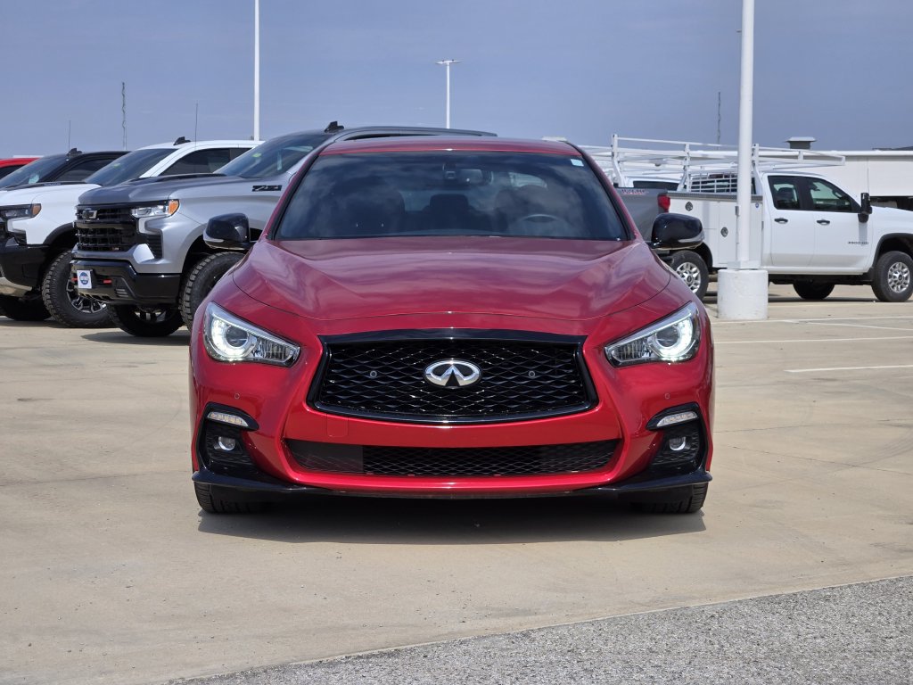 Used 2024 INFINITI Q50 Red Sport 400 RWD image 2
