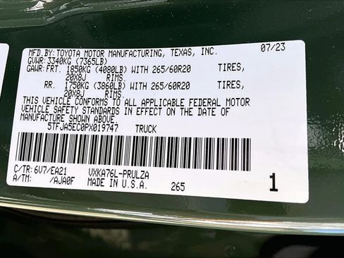 Used 2023 Toyota Tundra Limited w/ Power Package image 34