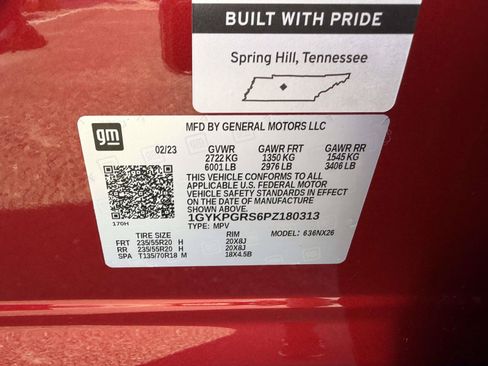 Certified 2023 Cadillac XT6 Sport w/ Technology Package AWD/4WD image 21