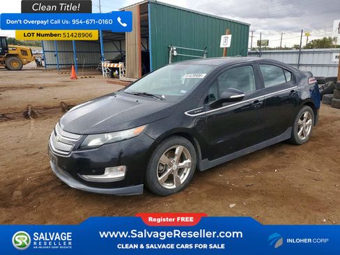 Used 2012 Chevrolet Volt Premium w/ Premium Trim Package FWD image 1