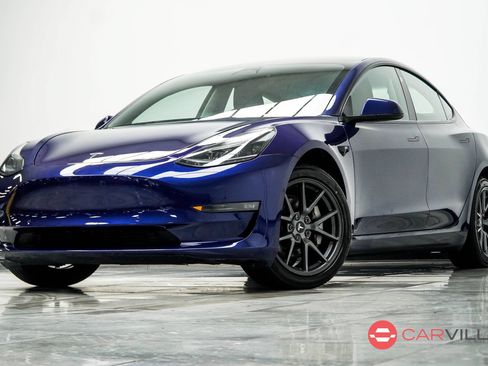Used 2022 Tesla Model 3 Long Range AWD/4WD image 1