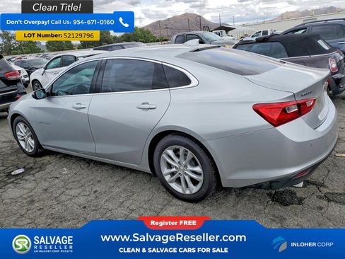 Used 2017 Chevrolet Malibu Hybrid w/ Driver Confidence Package FWD image 3