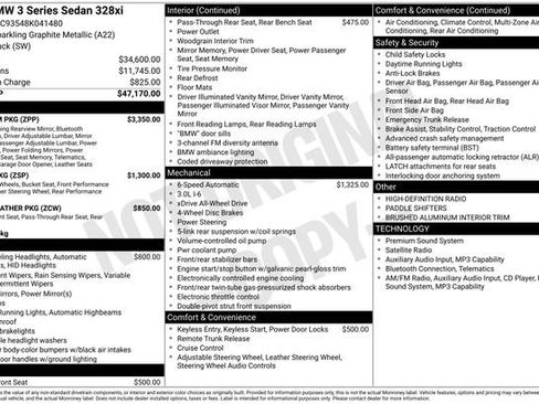 Used 2008 BMW 328xi Sedan AWD/4WD image 31