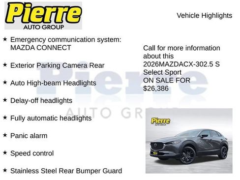 Used 2026 MAZDA CX-30 AWD 2.5 S w/ Select Sport Pkg image 14