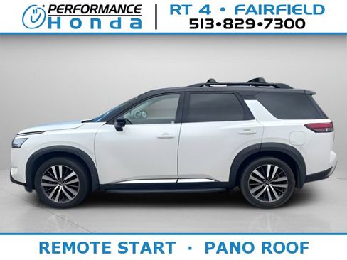 Used 2022 Nissan Pathfinder Platinum w/ Cargo Package image 1