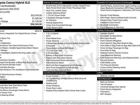 Used 2024 Toyota Camry XLE image 37