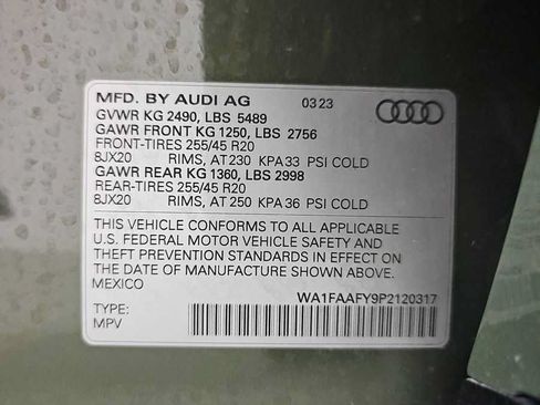 Used 2023 Audi Q5 2.0T Prestige w/ Prestige Package AWD/4WD image 14