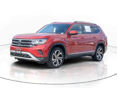 Used 2021 Volkswagen Atlas SEL Premium AWD/4WD image 2