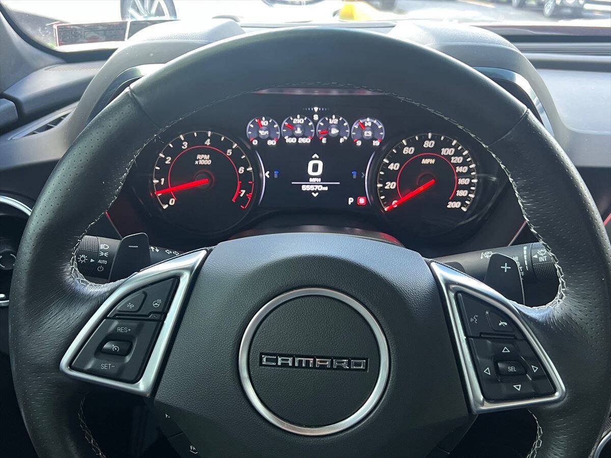 Used 2021 Chevrolet Camaro SS w/ Wild Cherry Design Package 2 RWD image 11
