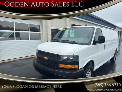 Used 2020 Chevrolet Express 2500 2500 3dr Extended Cargo Van w/ Safety Package image 1