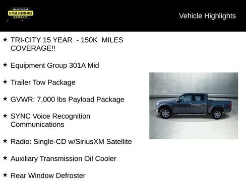 Used 2015 Ford F150 XLT w/ Equipment Group 301A Mid image 10