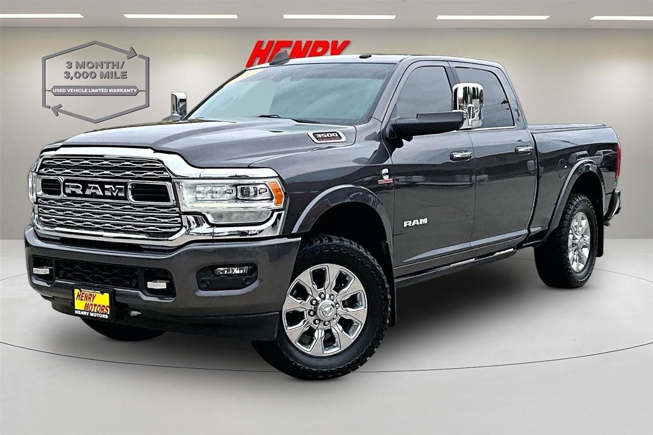 Used 2019 RAM 3500 Limited AWD/4WD image 3