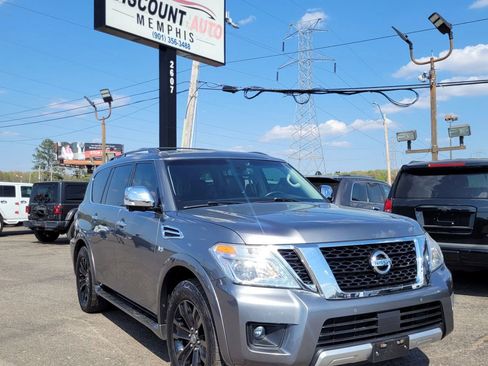 Used 2017 Nissan Armada Platinum w/ Captain Seat Package image 1