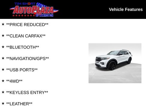 Used 2023 Ford Explorer ST-Line w/ Class IV Trailer Tow Package AWD/4WD image 7
