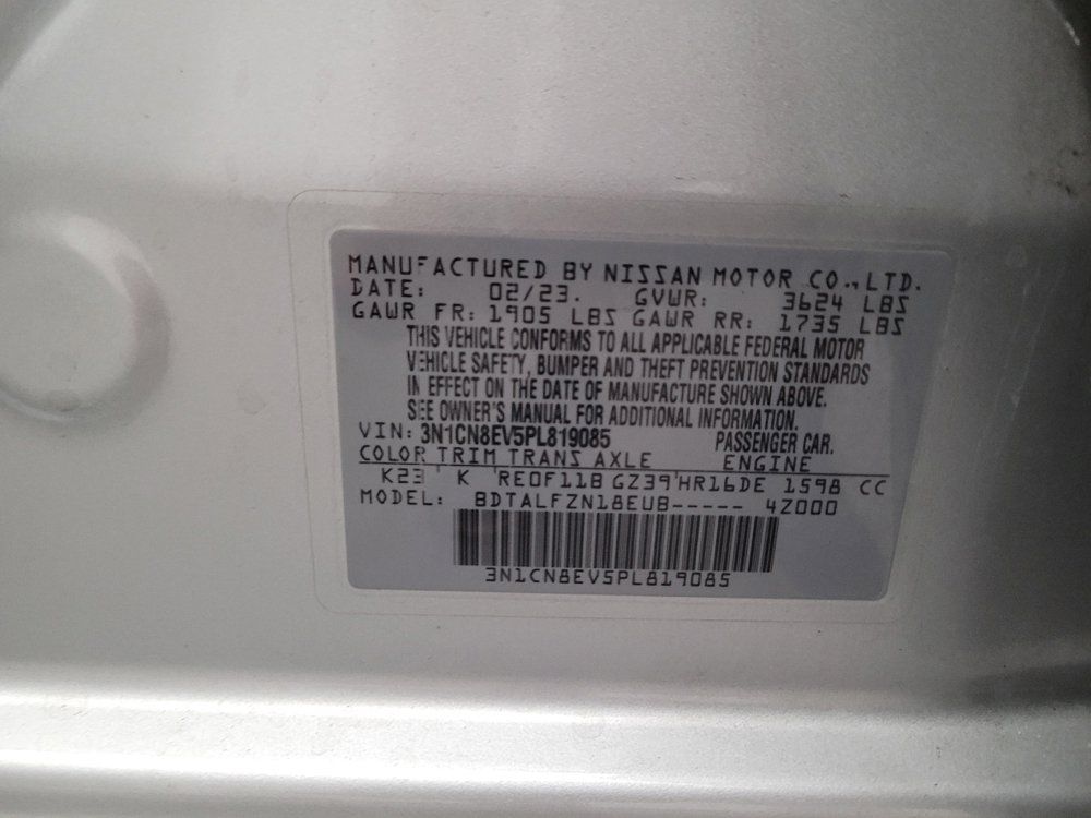 Used 2023 Nissan Versa SV FWD image 33