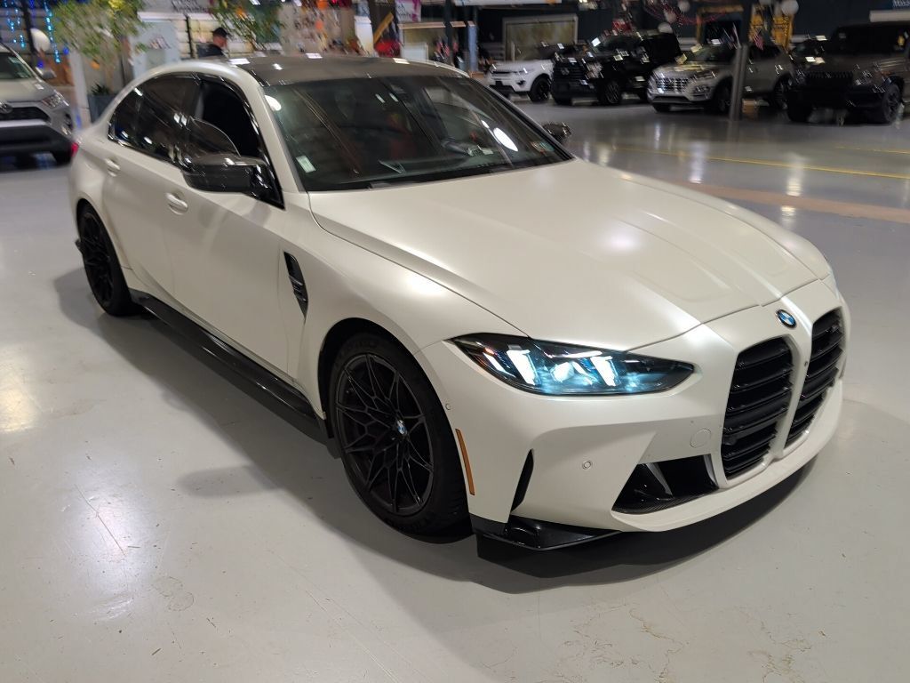 Certified 2025 BMW M3 Competition w/ M Carbon Exterior Package AWD/4WD image 1
