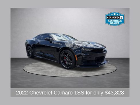 Used 2022 Chevrolet Camaro SS RWD image 1