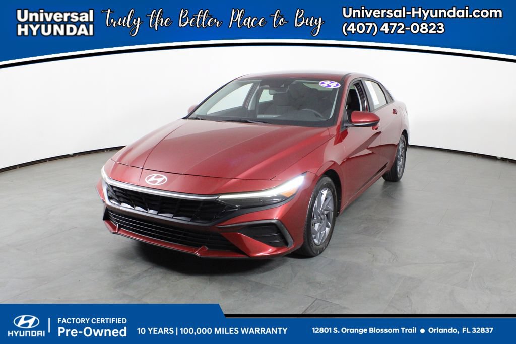 Certified 2024 Hyundai Elantra SEL FWD 360° Tour