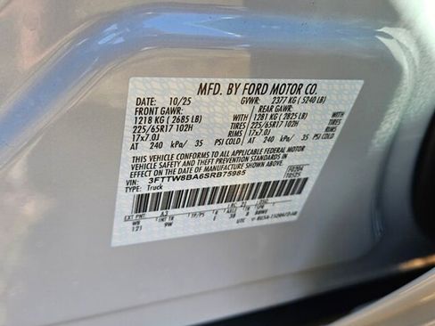 New 2025 Ford Maverick XL w/ Equipment Group 102A image 18