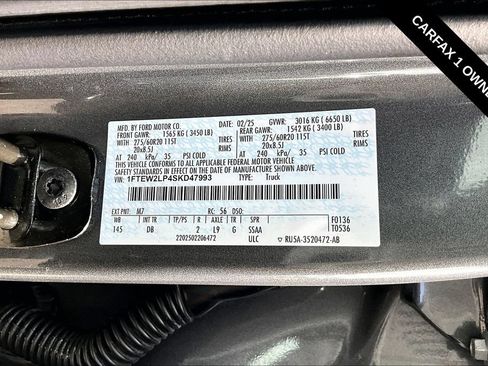 Used 2025 Ford F150 STX w/ STX Black Appearance Package AWD/4WD image 18