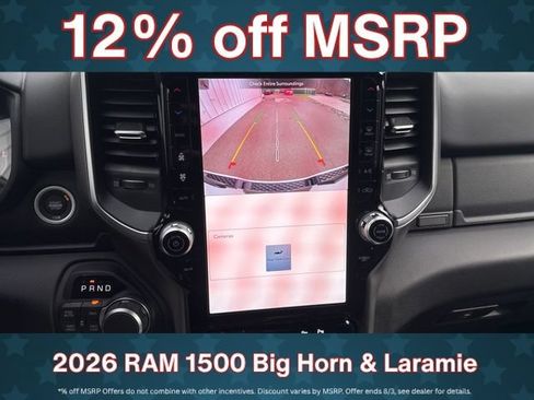 New 2026 RAM 1500 Big Horn AWD/4WD image 12